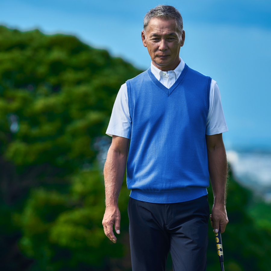 ゴルフウェアも鎌倉シャツで