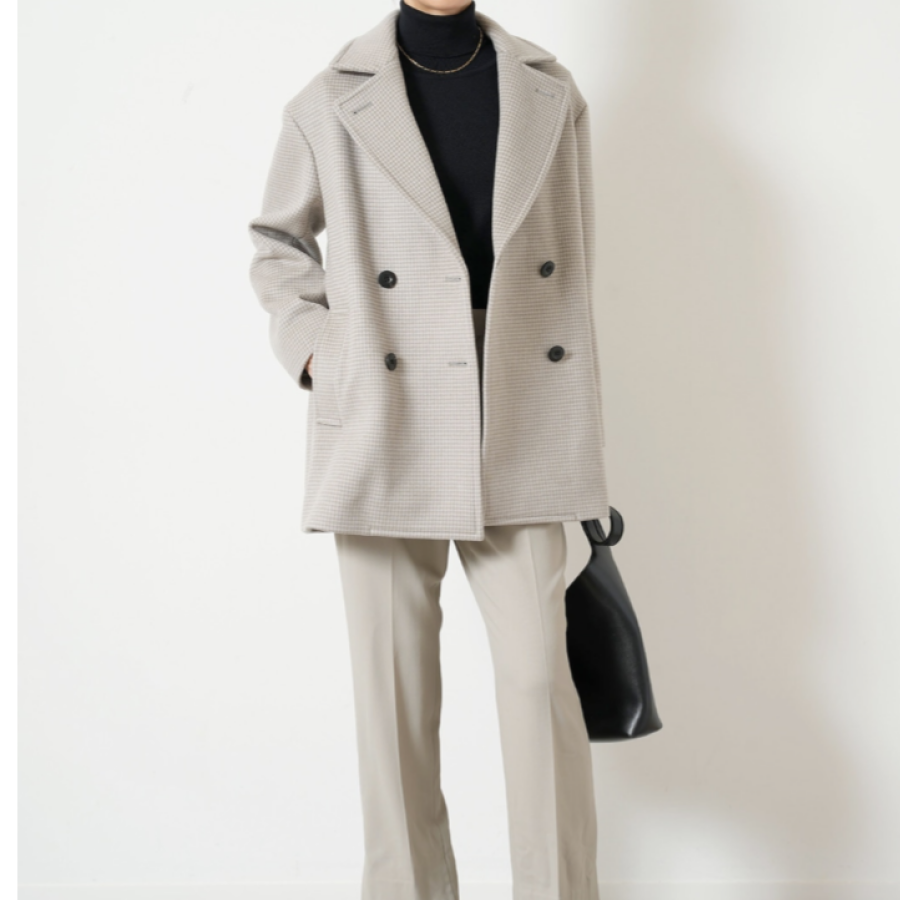 可愛い♡レディースピーコートのご紹介