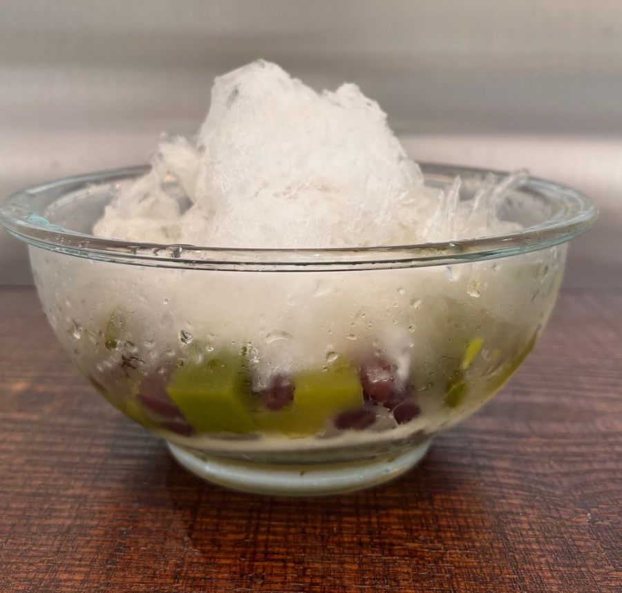 ぶっかけ茶みつまめ(氷)