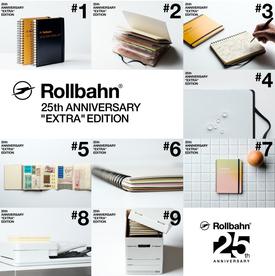 ロルバーン25周年アイテム第2弾「Rollbahn EXTRA」