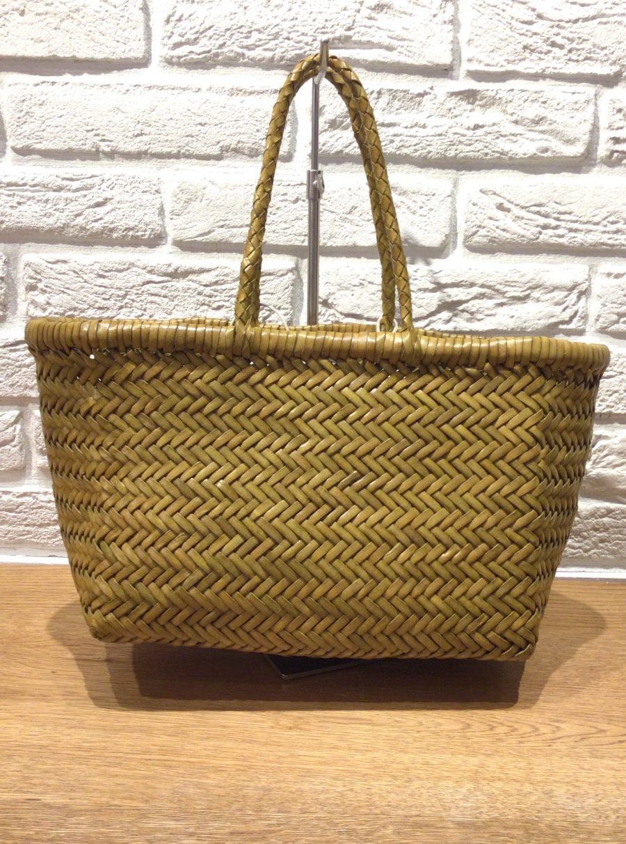 編み込みレザーバッグdragon