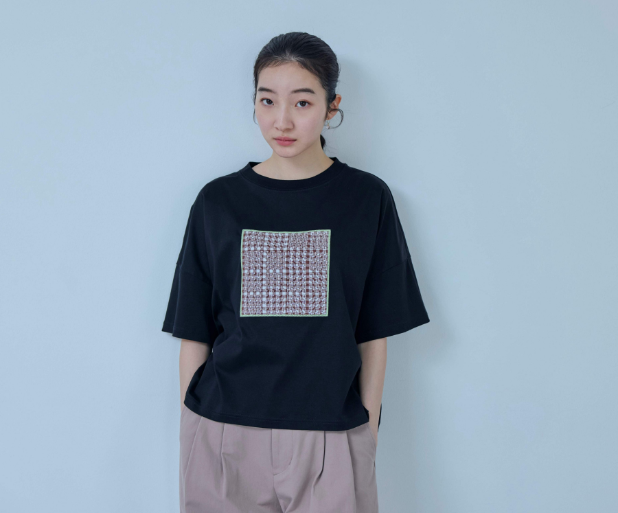 ウキウキ🌟ワクワク、おでかけ日和〜日本の布ぬのTシャツ〜