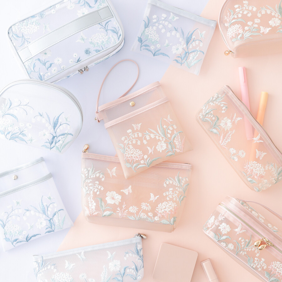 【売れてます！】新作のメッシュポーチシリーズ🌸