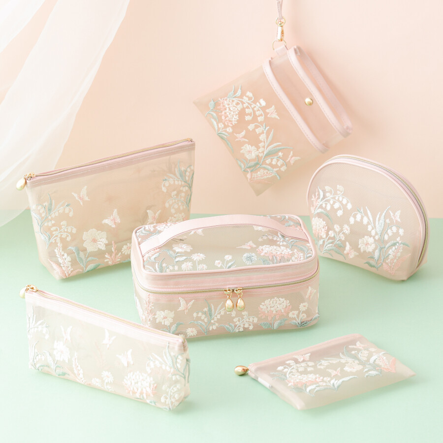 【売れてます！】新作のメッシュポーチシリーズ🌸