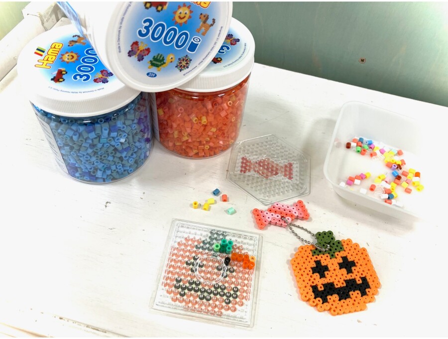 【キドキド入場者限定！】アイロンビーズを使ったモチーフストラップ作り