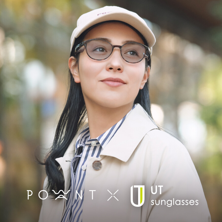 鼻パッドなしサングラス「UT sunglasses」から、パリミキ限定 POWANTコラボモデルが登場！