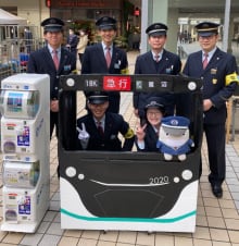 運転士気分で写真を撮ろう！